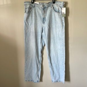 H&M 90s Straight High Jeans - Size 20 NWT